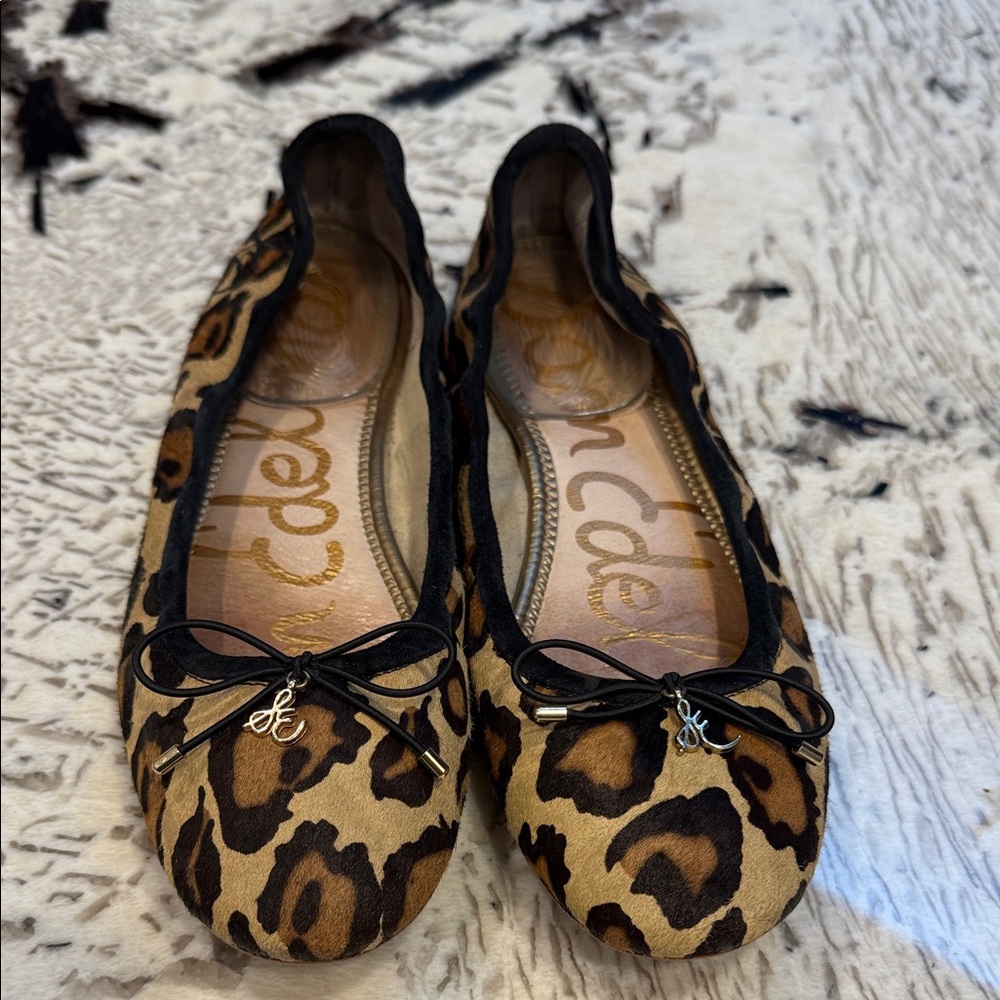 Sam Edelman Leopard Print Flats